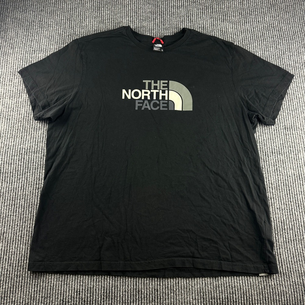 The North Face Mens XXL Black Short Sleeve Graphic Logo T-Shirt Half Dome Tee
